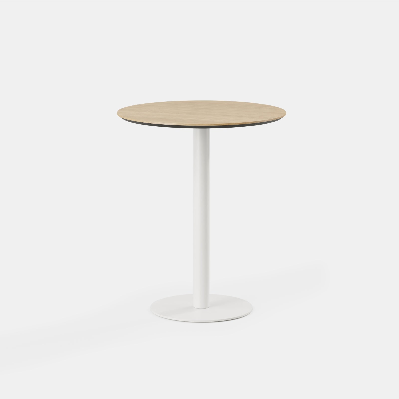 Top Color:Woodgrain; Leg Color:Powder White; Height:Standing Height;