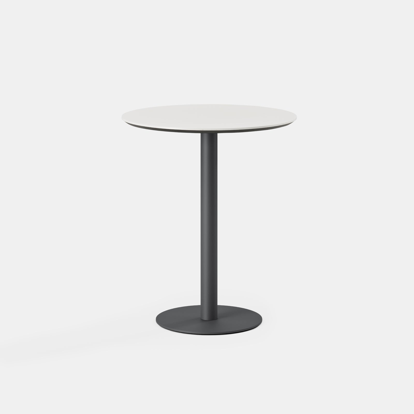 Top Color:White; Leg Color:Charcoal; Height:Standing Height