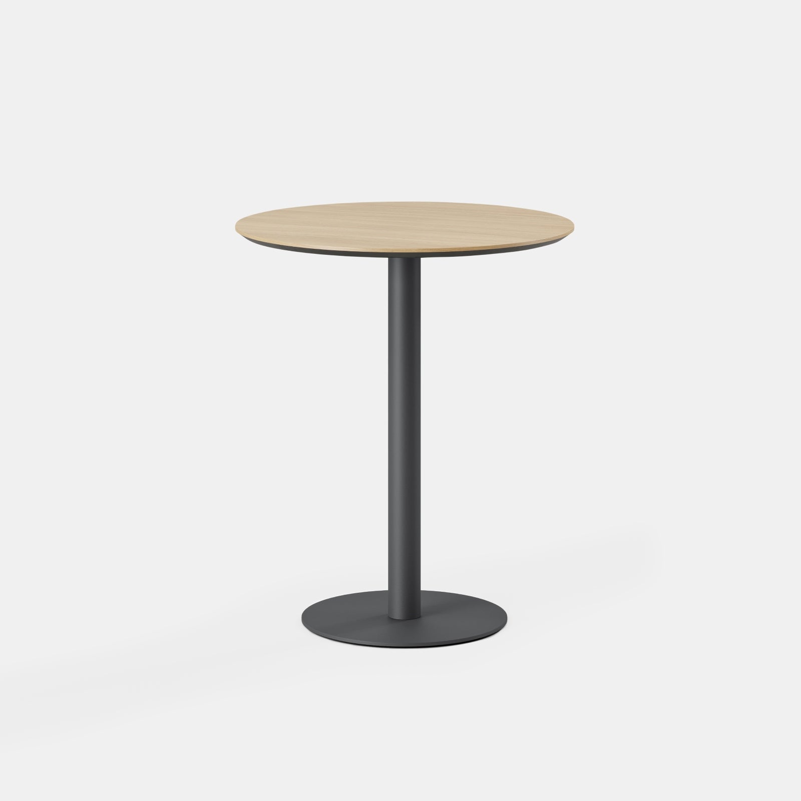 Top Color:Woodgrain; Leg Color:Charcoal; Height:Standing Height
