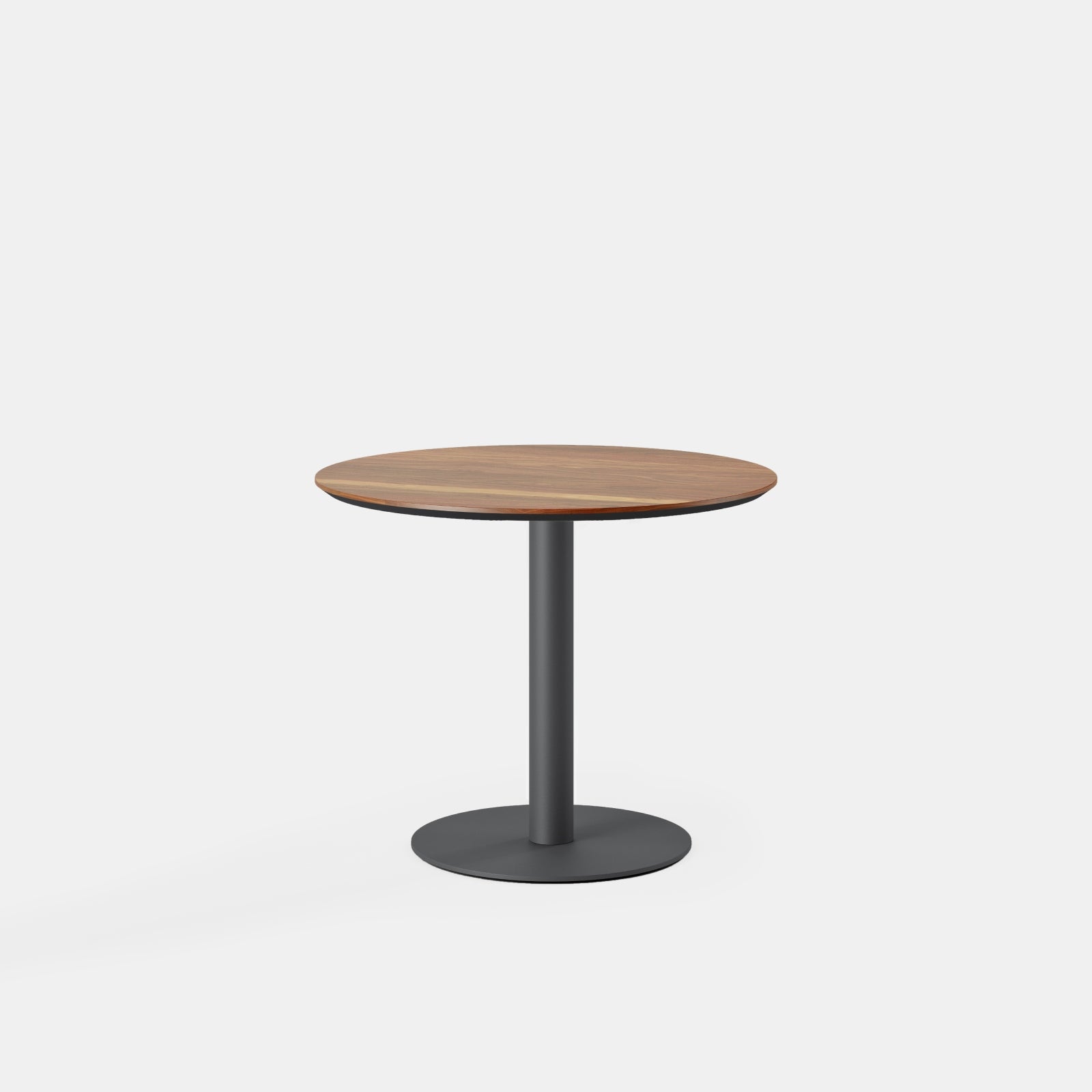 Top Color:Walnut; Leg Color:Charcoal; Height:Seated Height