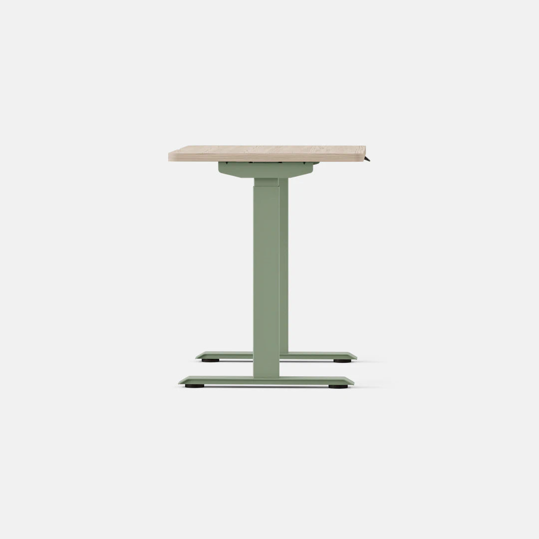 Top Color:Maple; Leg Color:Sage; Desk Size:36 inches x 24 inches;