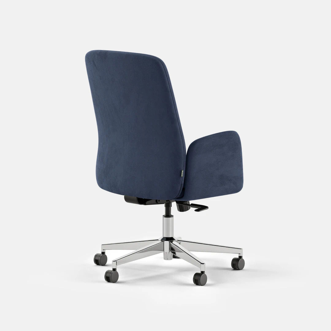 Color:Navy Velvet; Back:High Back;