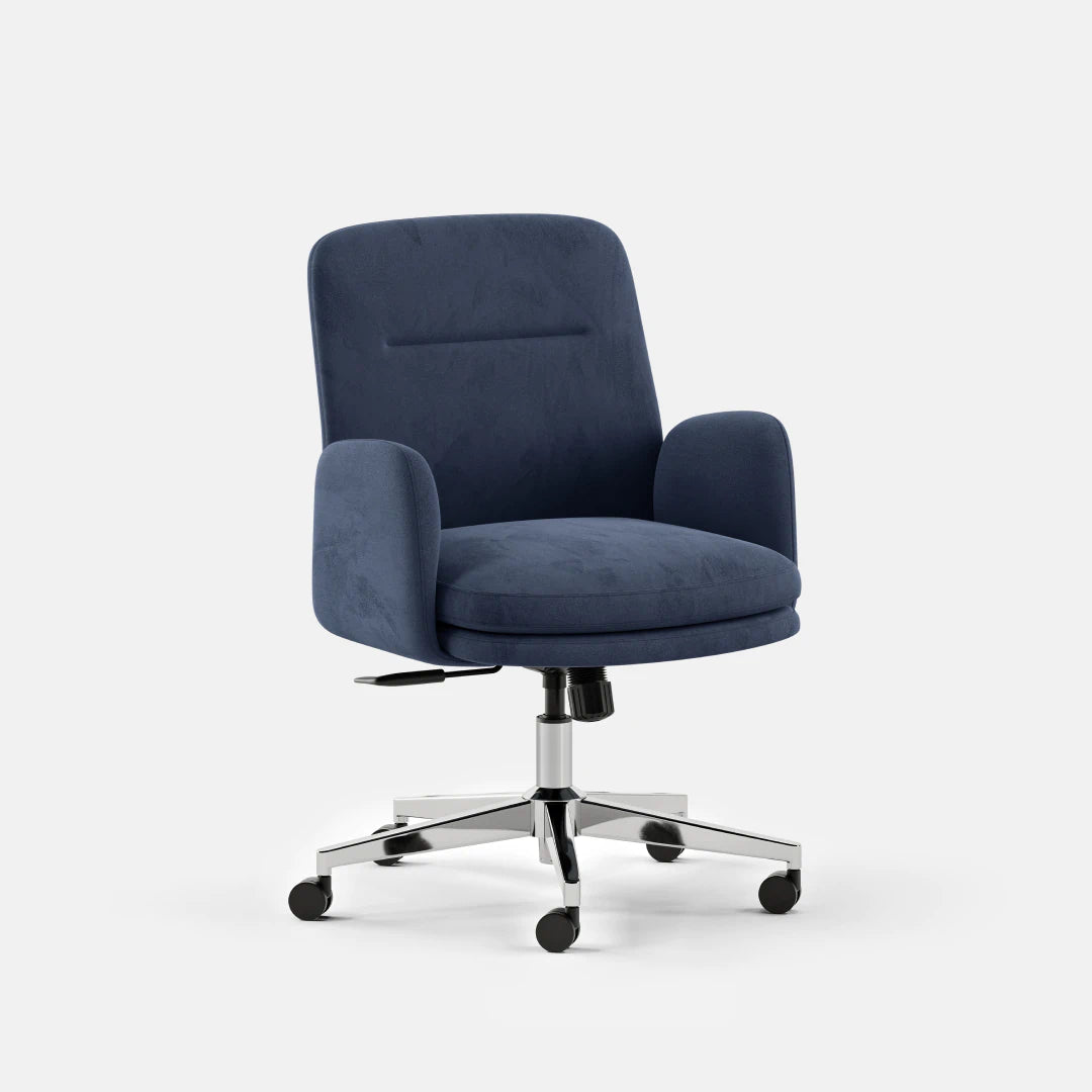 Color:Navy Velvet; Back:Mid Back;