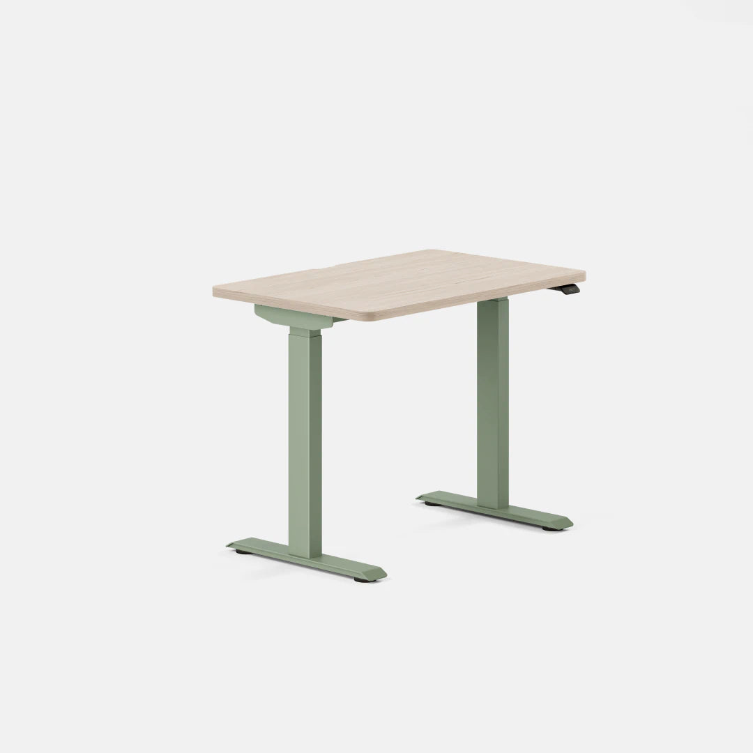 Top Color:Maple; Leg Color:Sage; Desk Size:36 inches x 24 inches;