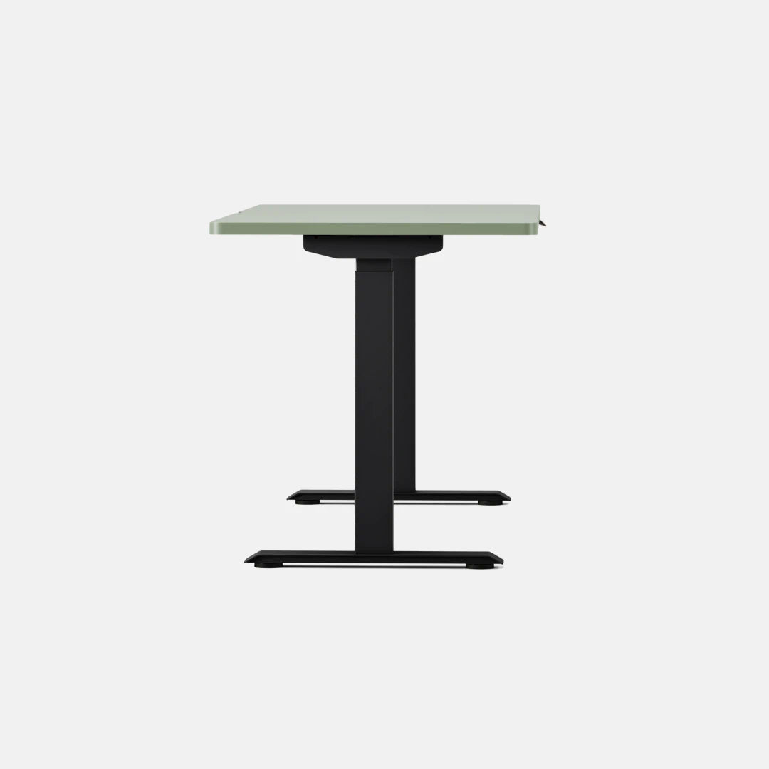 Top Color:Sage; Leg Color:Black; Desk Size:48 inches x 24 inches;