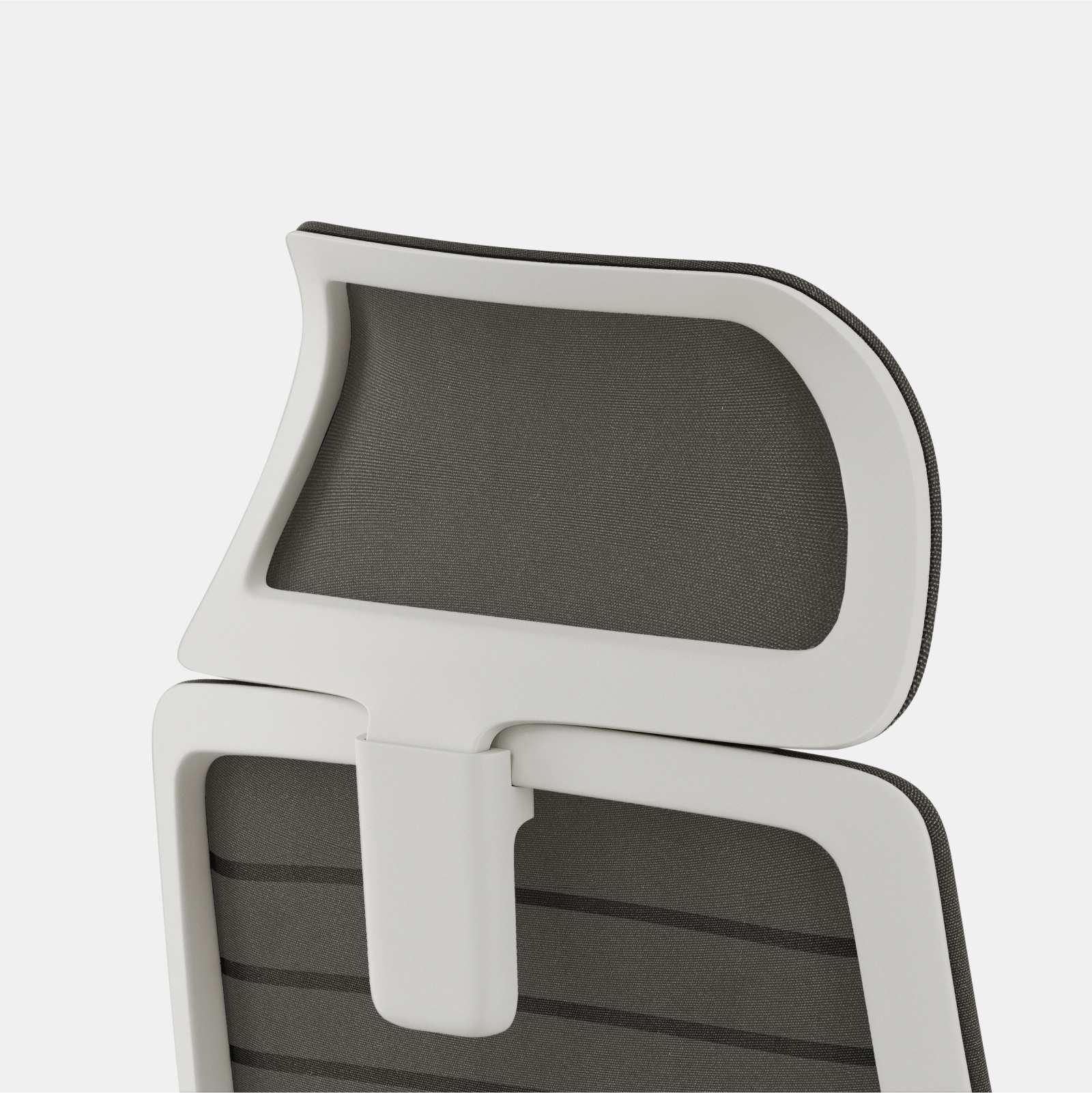Fabric Color:Black; Frame Color:White; Size:Standard