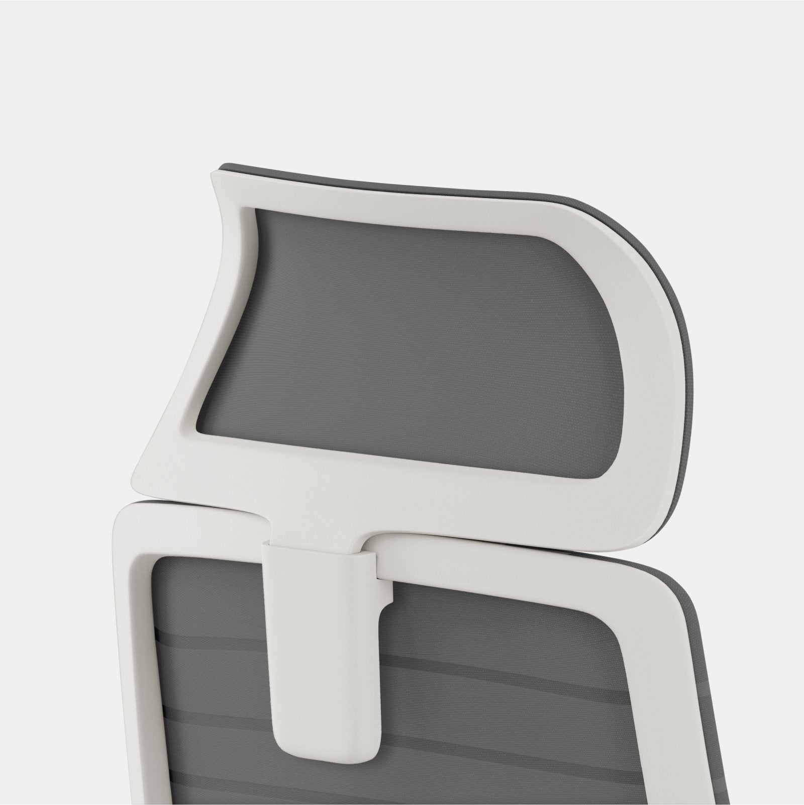 Fabric Color:Graphite; Frame Color:White; Size:Standard
