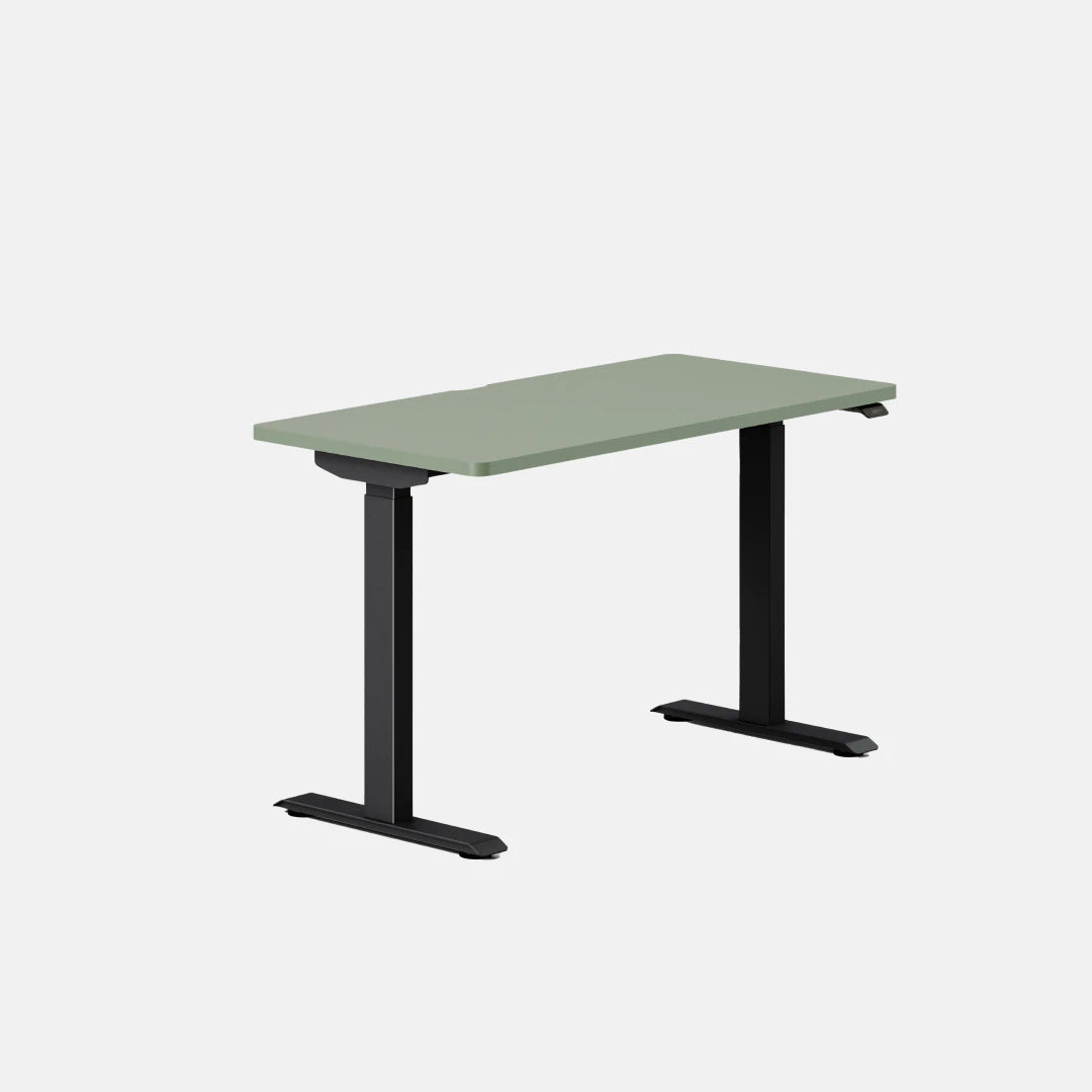 Top Color:Sage; Leg Color:Black; Desk Size:48 inches x 24 inches;