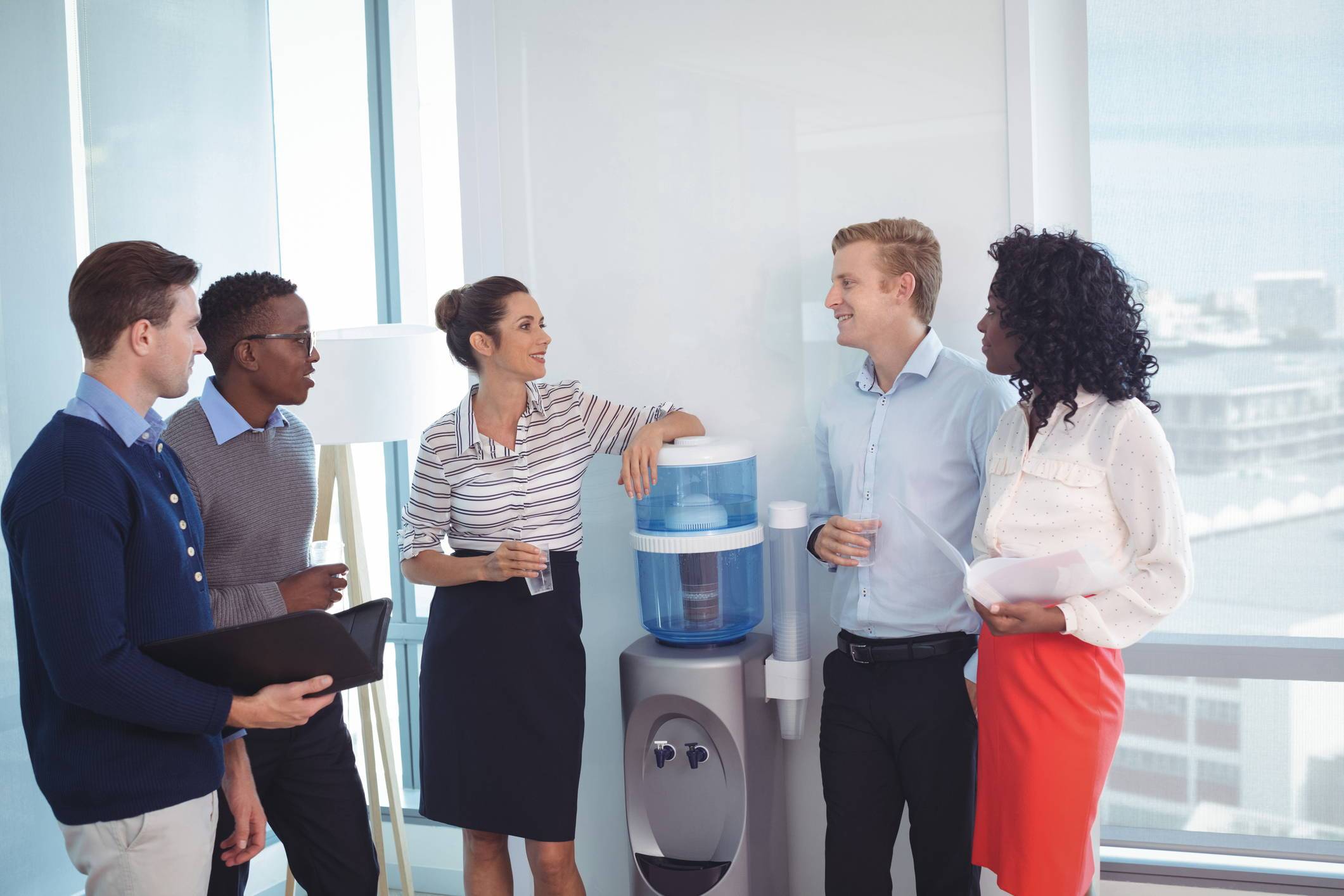 The Death of Water Cooler Conversations
