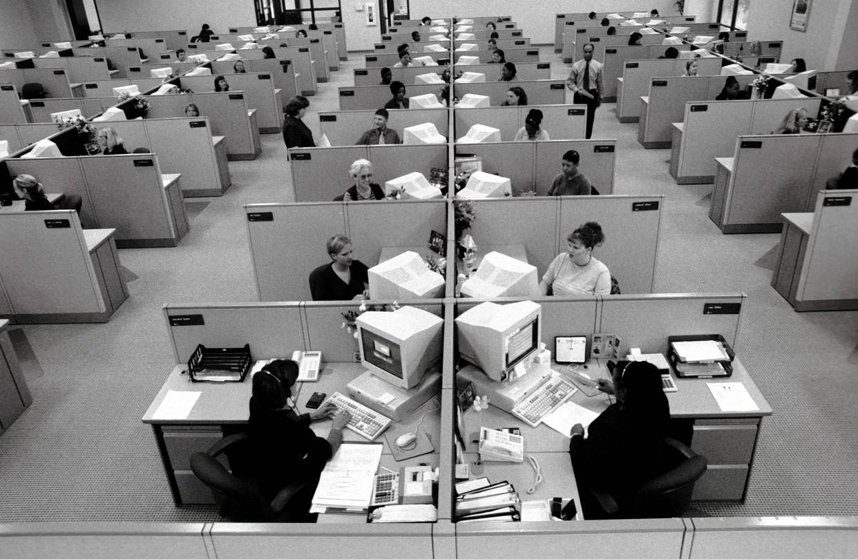The Rise and Fall (and Rise) of Office Cubicles