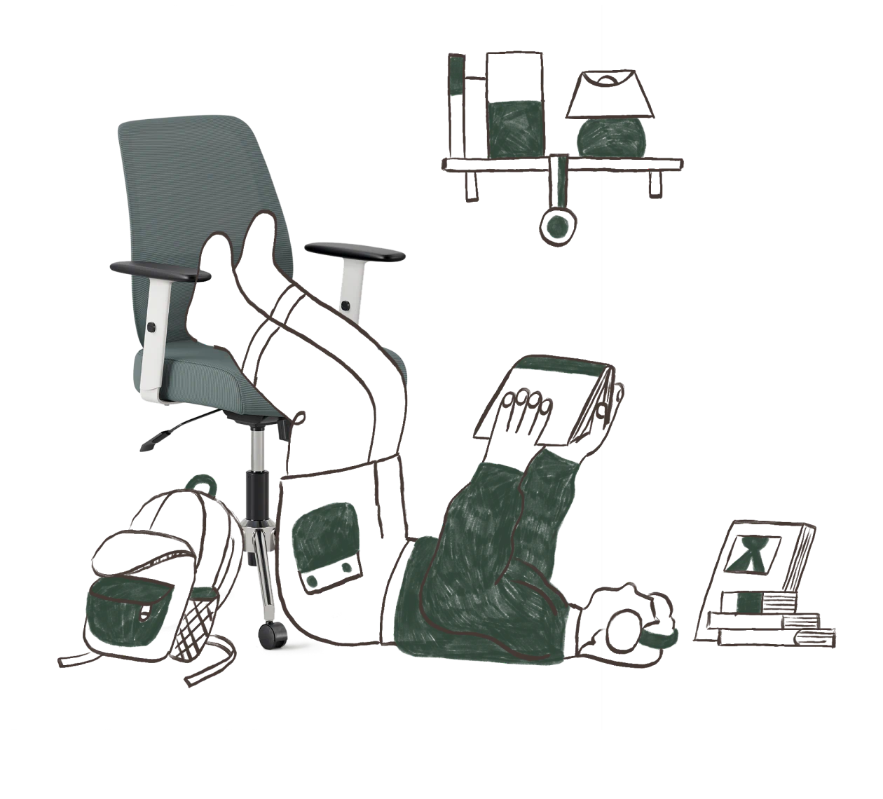 For the Up for Anything Study Buddy