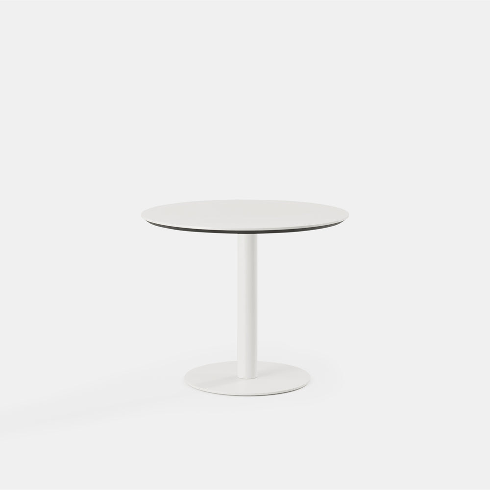 Top Color:White; Leg Color:Powder White; Height:Seated Height;