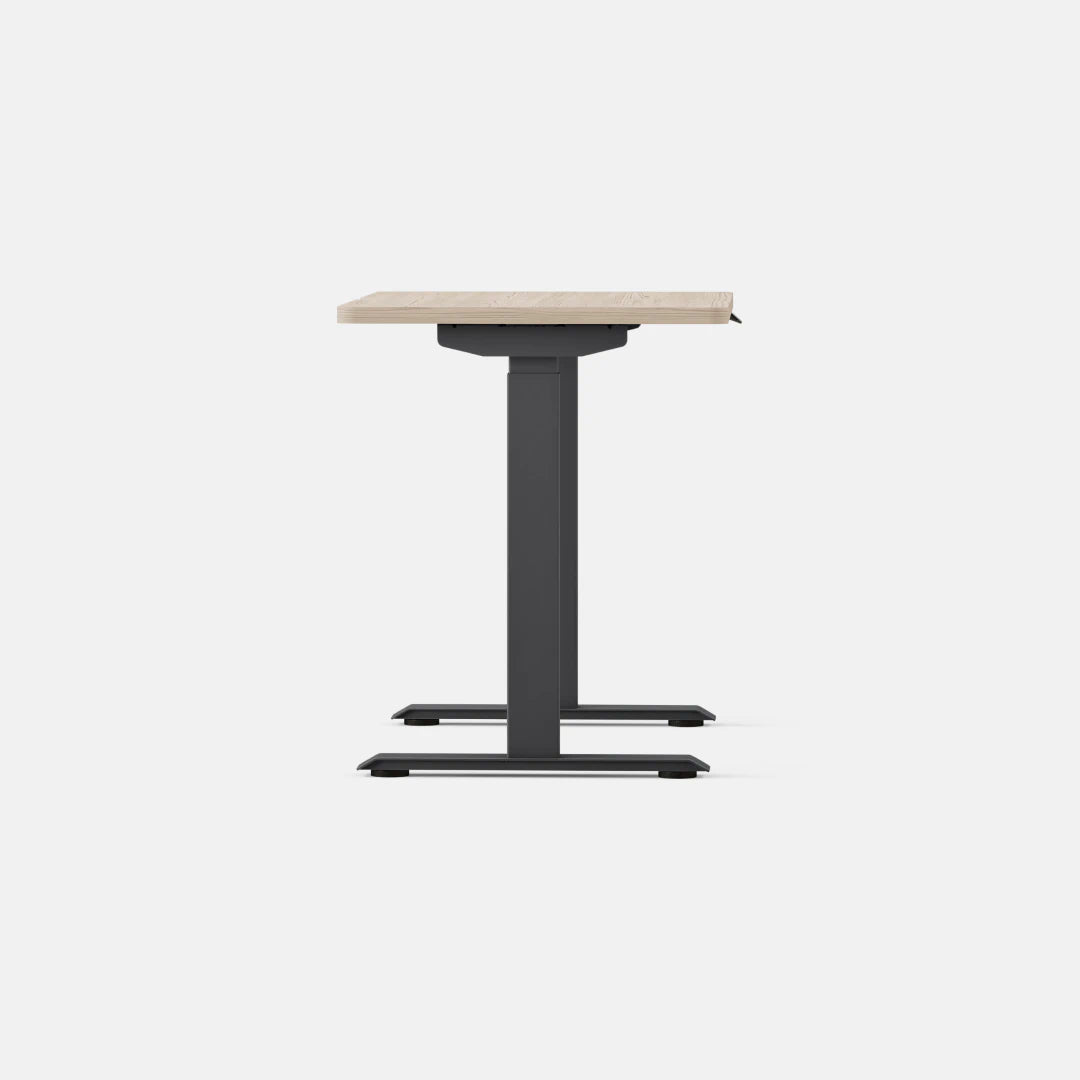 Top Color:Maple; Leg Color:Charcoal; Desk Size:36 inches x 24 inches;