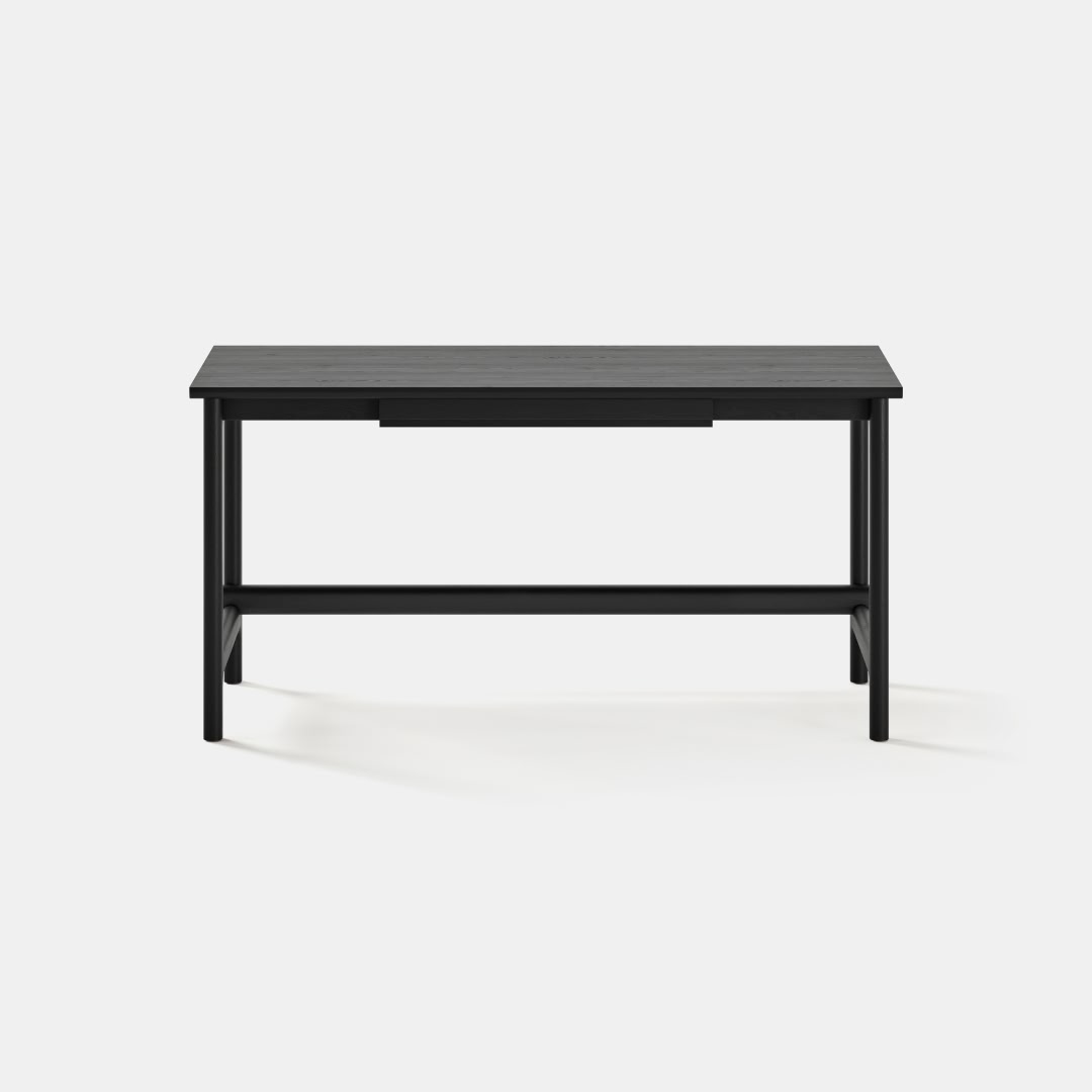 Top Color:Black Ash; Configuration:No Drawers;