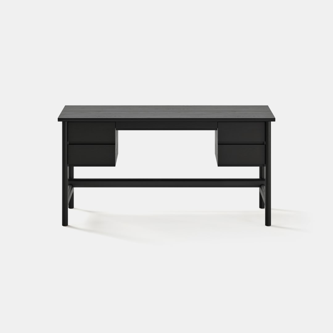 Color:Black Ash; Cabinet Drawers:Two;