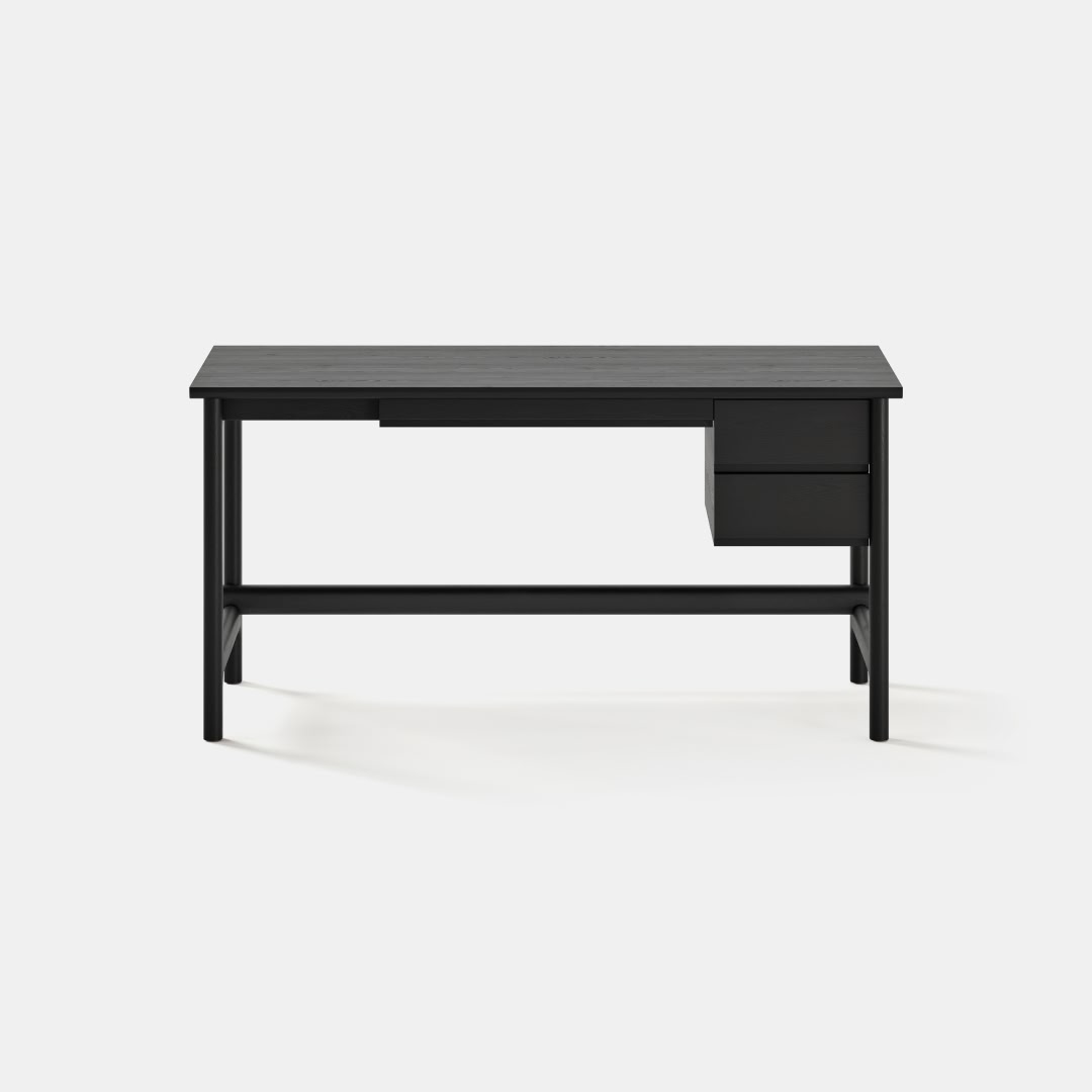 Top Color:Black Ash; Cabinet Drawers:One;