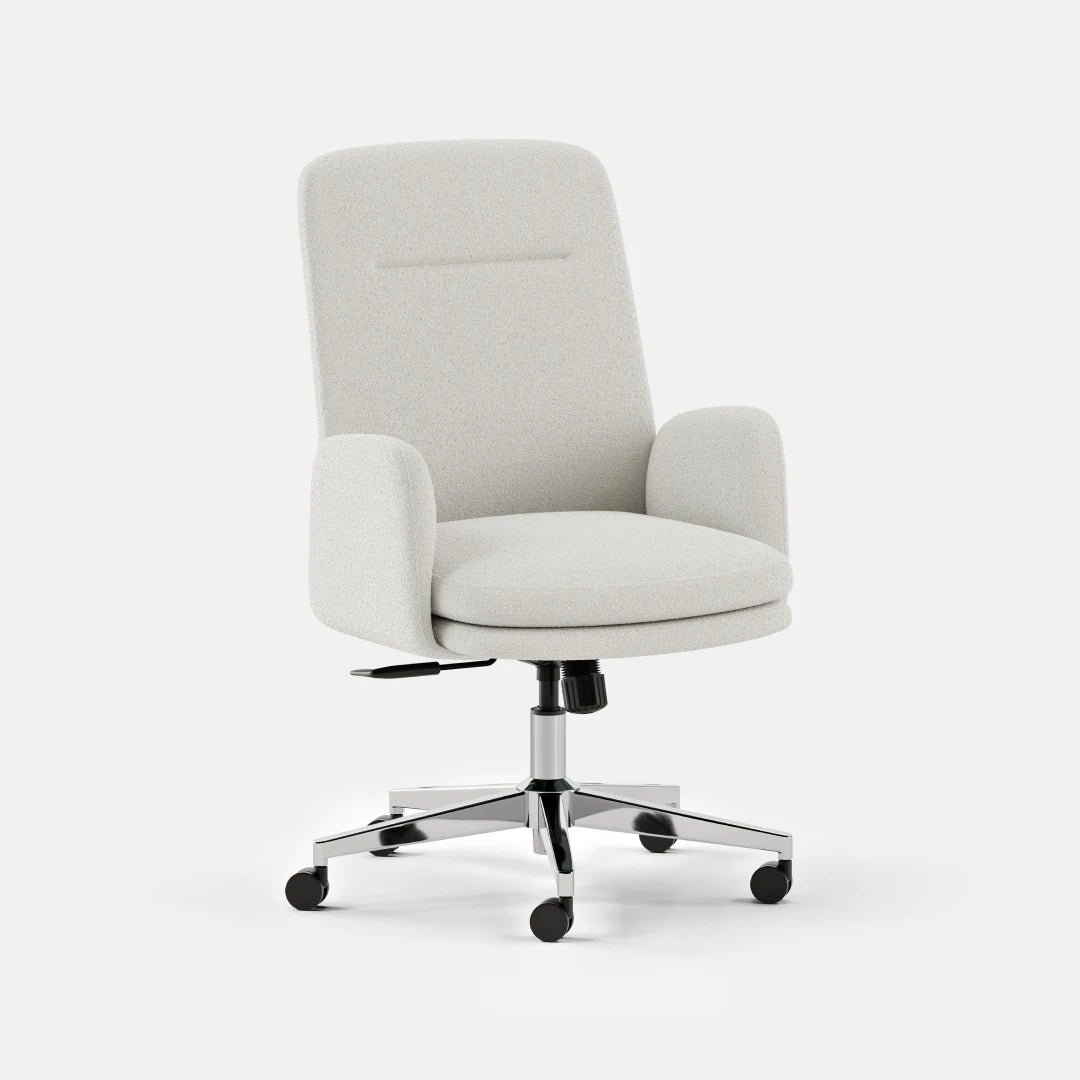 Color:Ivory Boucle; Back:High Back;