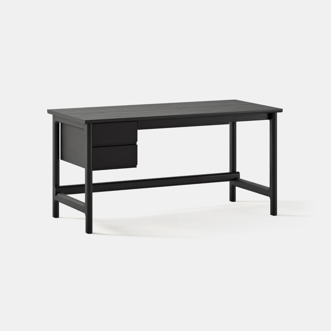 Top Color:Black Ash; Cabinet Drawers:One;