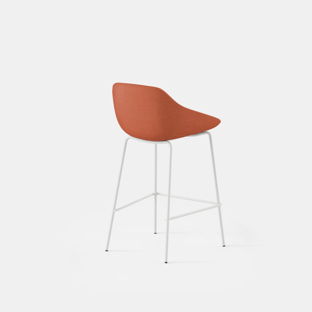 Seat Color:Burnt Orange; Height:Counter Height