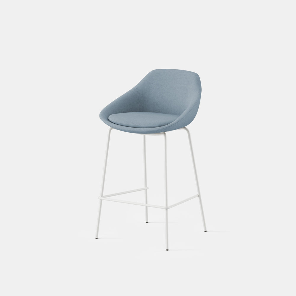Seat Color:Smoke Blue; Height:Counter Height