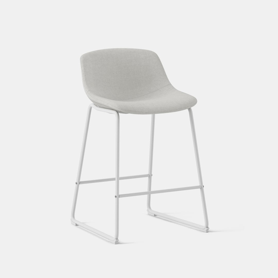 Color & Material:Bone; Height:Counter Height;