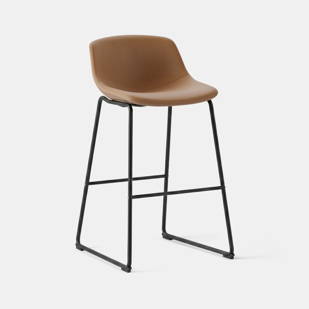 Color & Material:Canyon Vegan Leather; Height:Bar Height;