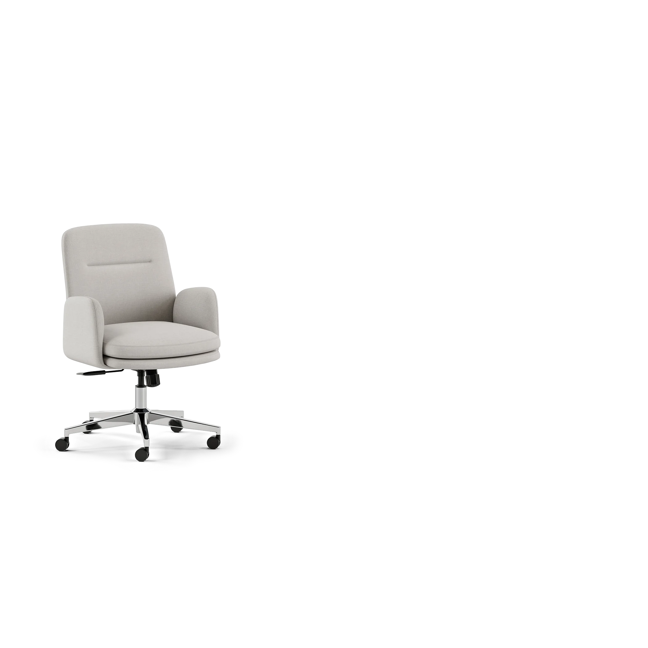 Color:Bone; Back:Mid Back;